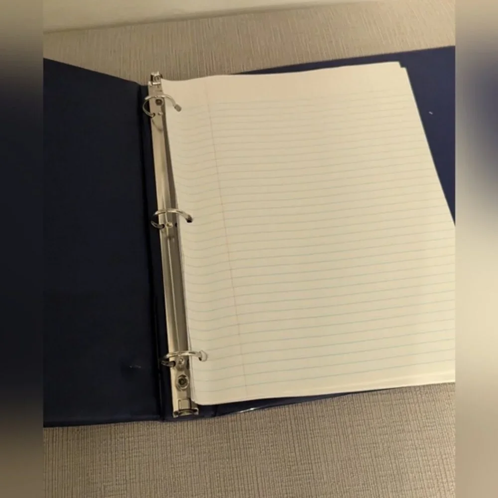 N/A ring binder